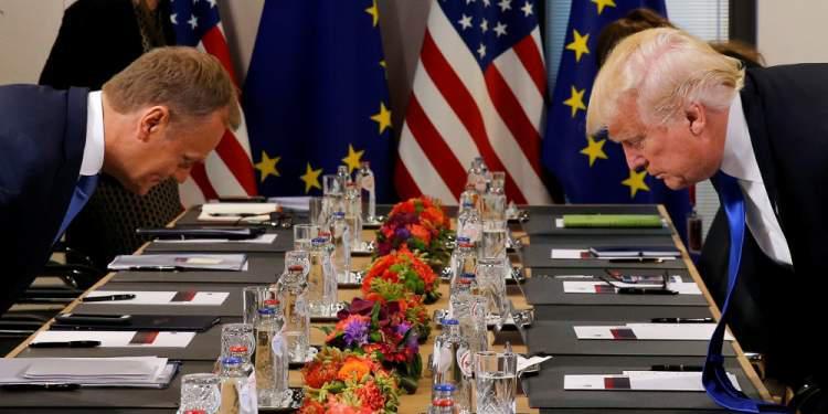 «Χαστούκια» των Ευρωπαίων στον Τραμπ στην Σύνοδο του NATO στις Βρυξέλλες