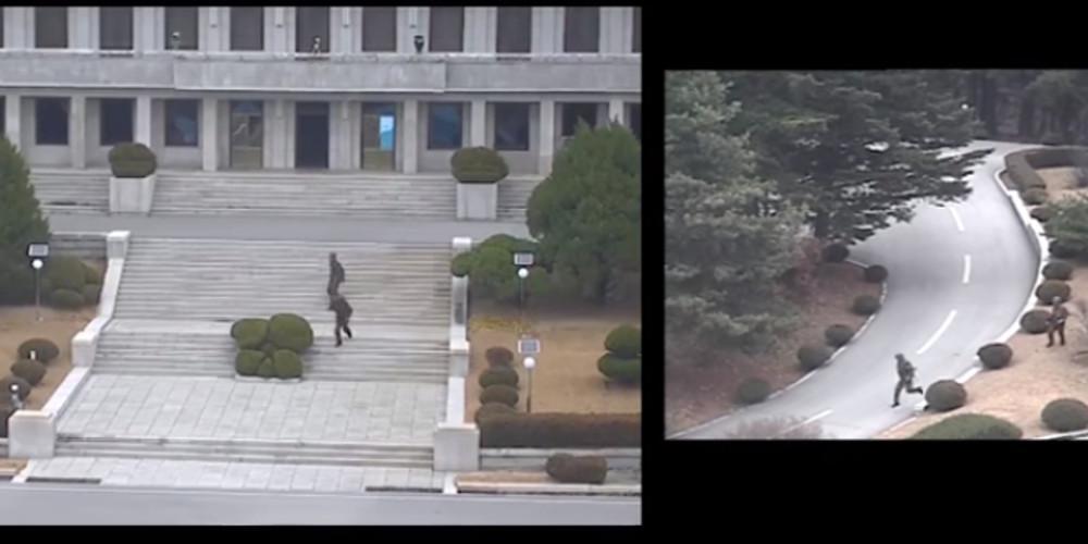 Βίντεο-σοκ: Στρατιώτης πυροβολείται προσπαθώντας να διαφύγει από την Βόρεια Κορέα