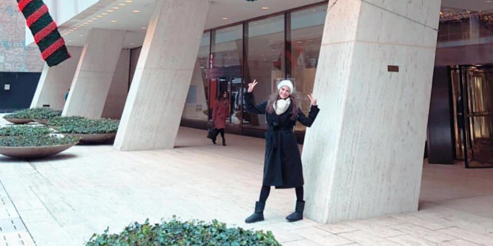 Μοναδικές στιγμές για τη Χριστίνα Μπόμπα στη Νέα Υόρκη [εικόνες & βίντεο]