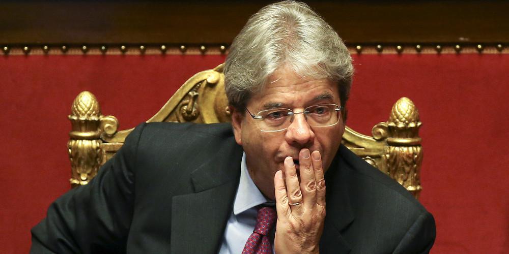 Τζεντιλόνι: Η Ιταλία δεν θα συμμετάσχει σε στρατιωτικές ενέργειες στη Συρία