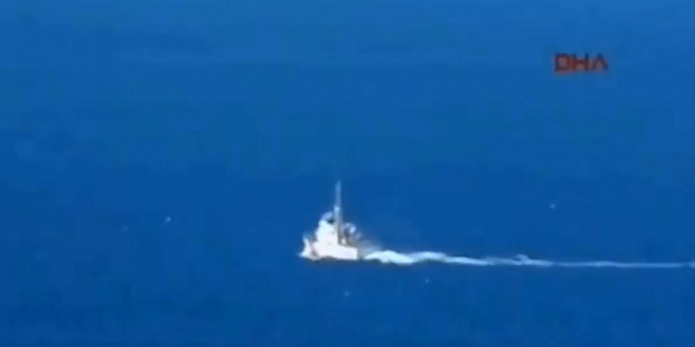 Τουρκικές ακταιωροί παρενόχλησαν Έλληνες ψαράδες στα Ίμια [βίντεο]