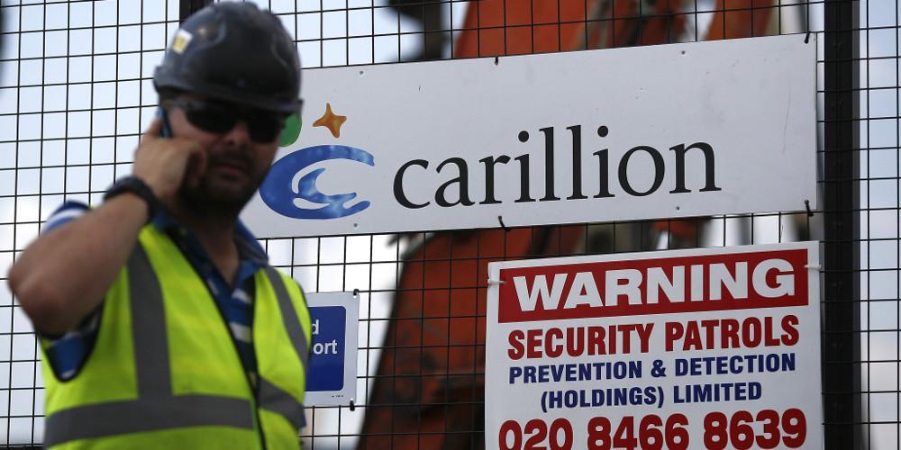 Κατέρρευσε η κατασκευαστική Carillion στη Βρετανία – Δεν της έδωσαν δάνεια οι τράπεζες