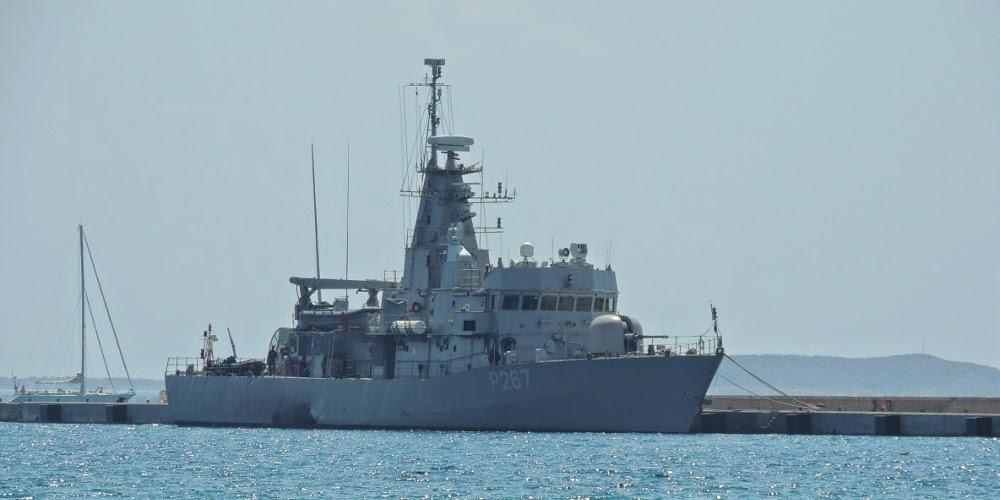 Ελληνική κανονιοφόρος ακούμπησε με τουρκικό σκάφος κοντά στα Ίμια