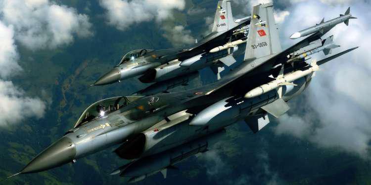 Τουρκικές προκλήσεις πάνω από το Αιγαίο - Υπερπτήση F-16 πάνω από τους Καλόγερους