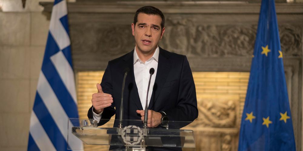 Ετοιμάζει διάγγελμα ο Τσίπρας για την οικονομία μετά την απόφαση του Eurogroup