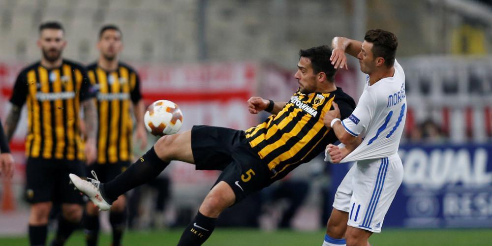 Αρνείται να χάσει η ΑΕΚ, 1-1 με την Ντιναμό Κιέβου για το Europa League