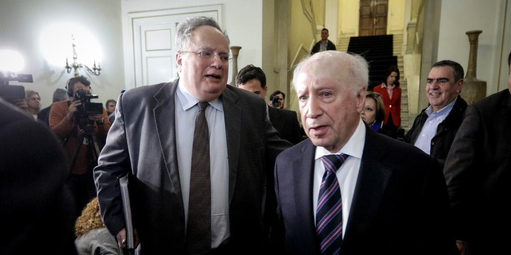 «Ήταν μια έντονη συζήτηση, θέλουμε λύση στο Σκοπιανό»: Λακωνικός ο Νίμιτς μετά τη συνάντηση με Κοτζιά-Ντιμιτρόφ