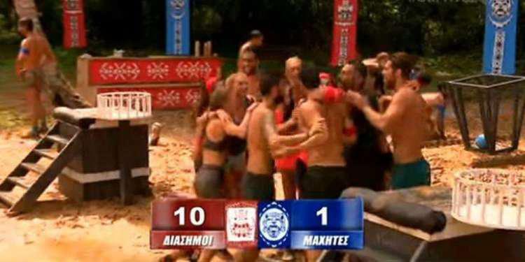 Survivor 2: «Πανωλεθρία» για τους Μαχητές - Οι Διάσημοι ήθελαν περισσότερο το μουσακά