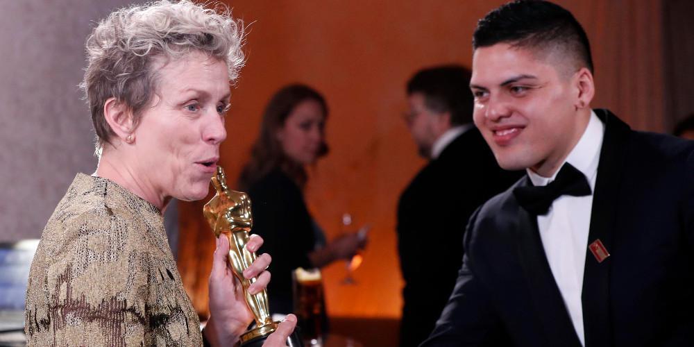 Oscar 2018: Η Frances McDormand έχασε το αγαλματίδιο της και την έπιασαν τα κλάματα