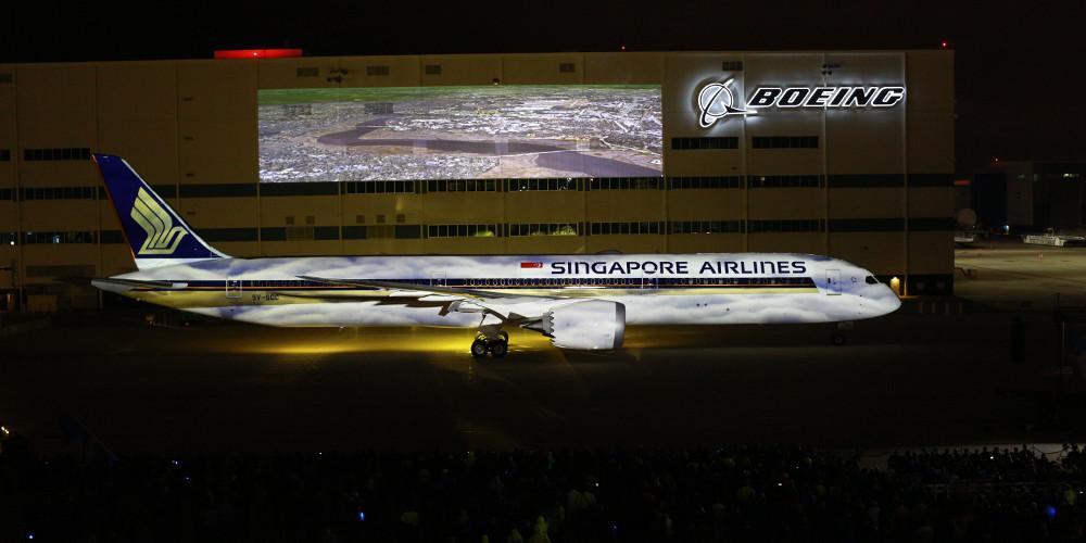 H Singapore Airlines παραλαμβάνει το πρώτο Boeing 787-10 παγκοσμίως