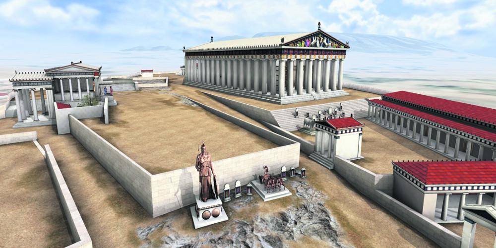 Διαδραστική ξενάγηση στην Ακρόπολη του 5ου αιώνα π.Χ. [βίντεο]