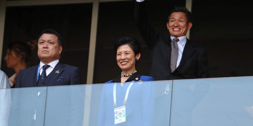Μουντιάλ 2018: H πριγκίπισσα Τακαμάντο είδε από κοντά το Ιαπωνία-Κολομβία