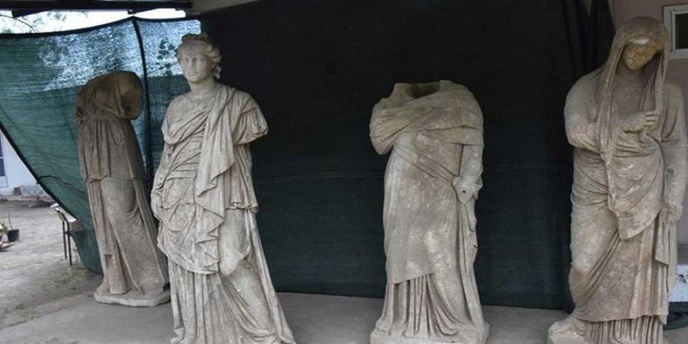 Αρχαιοελληνική λάμψη στην Τουρκία: Ανακαλύφθηκαν έξι αγάλματα 2.000 ετών στο Αϊδίνι