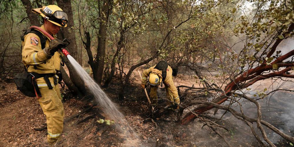 Πυροσβέστης έχασε τη ζωή του στην πυρκαγιά στην Καλιφόρνια