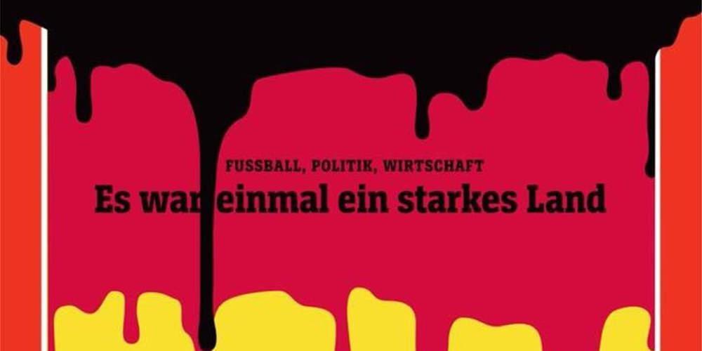 Σκληρό εξώφυλλο του Spiegel για την Μέρκελ με την γερμανική σημαία να λιώνει