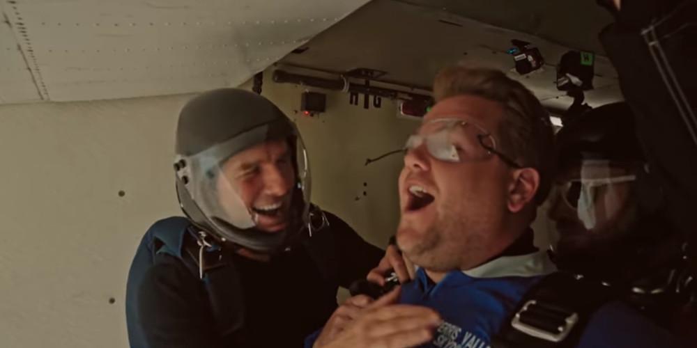 Ο Τομ Κρουζ «ρίχνει» τον Τζέιμς Κόρντεν από αεροπλάνο [βίντεο]