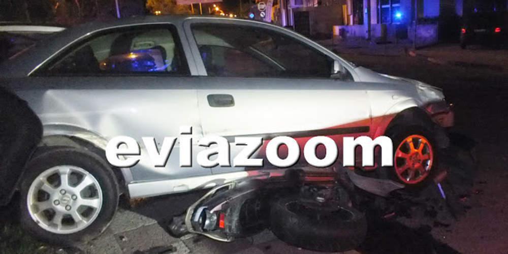 Τροχαίο-σοκ στη Χαλκίδα: Νεκρός οδηγός μοτοσικλέτας που σφηνώθηκε κάτω από αυτοκίνητο [εικόνες]