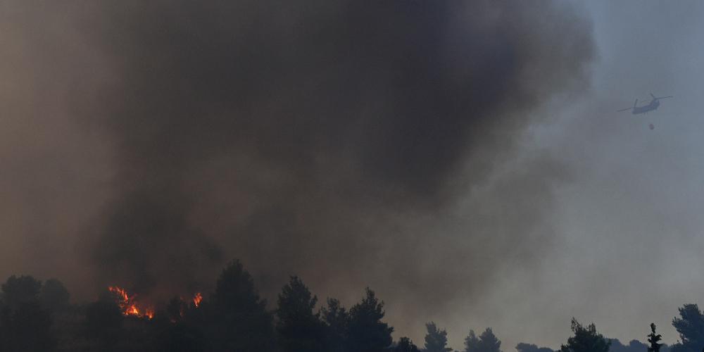 Μαίνεται η πυρκαγιά στην Εύβοια – Εκκενώθηκαν περιοχές [εικόνες-βίντεο]
