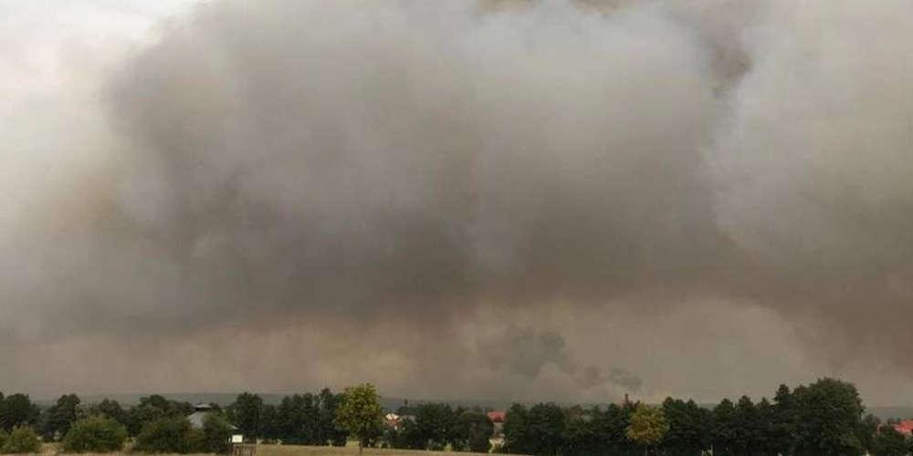 Μεγάλη πυρκαγιά στο Βρανδεμβούργο - 600 άτομα έφυγαν από τα σπίτια τους