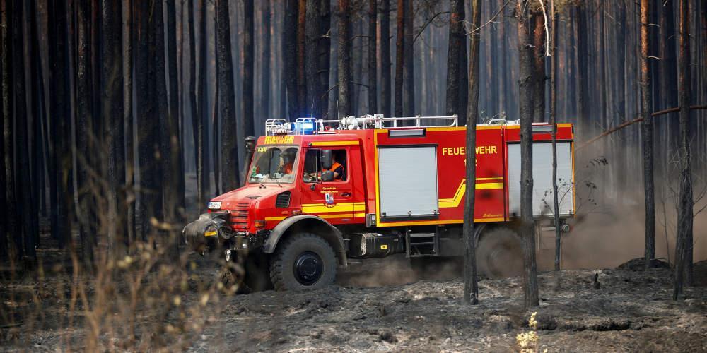 Υποψίες εμπρησμού για την πυρκαγιά κοντά στο Βερολίνο
