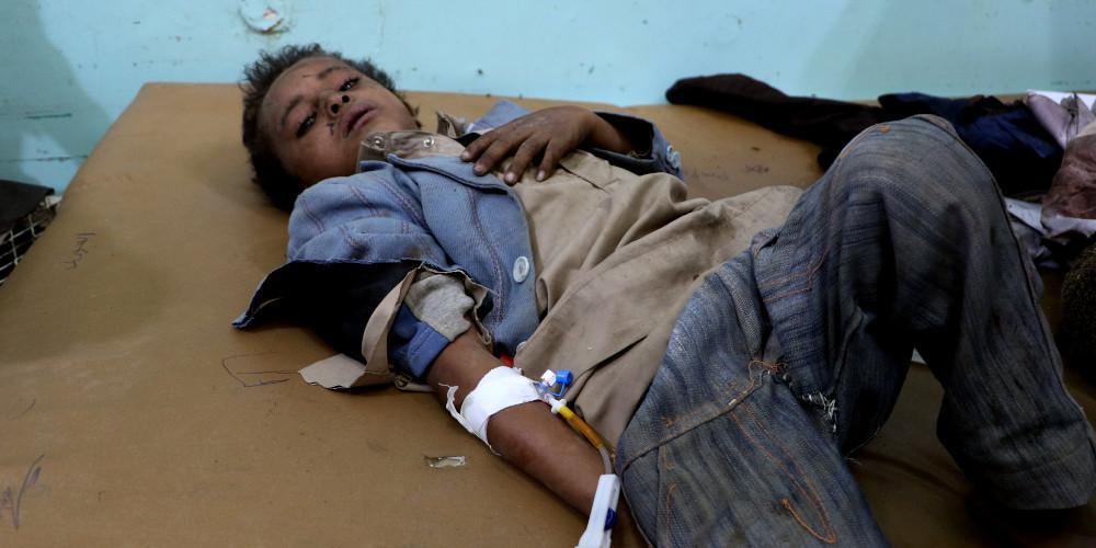 Σαράντα παιδιά νεκρά είναι ο τελικός απολογισμός από την επίθεση στην Υεμένη