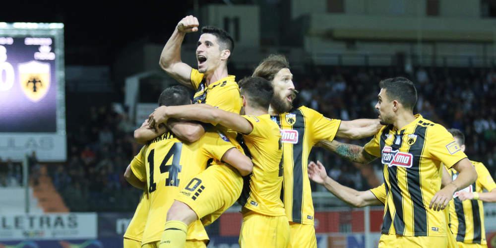 «Κυκλώνας» ΑΕΚ χτύπησε το Ηράκλειο – Άνετη νίκη 3-0 επί του ΟΦΗ