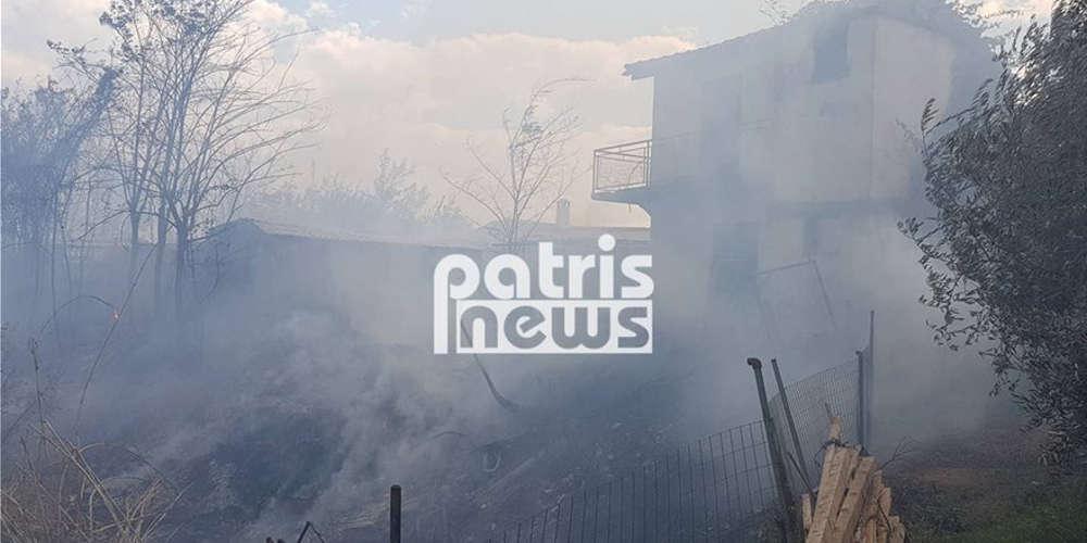Καίγονται σπίτια σε οικισμούς στον Πύργο - Δόθηκε εντολή εκκένωσης