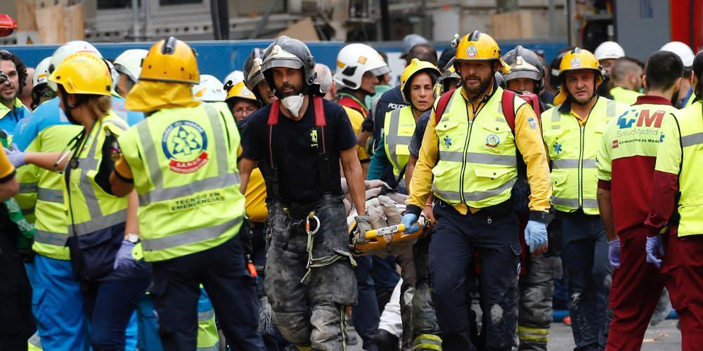 Τραγωδία στη Μαδρίτη: Ένας νεκρός και δέκα τραυματίες από κατάρρευση σκαλωσιάς σε ξενοδοχείο