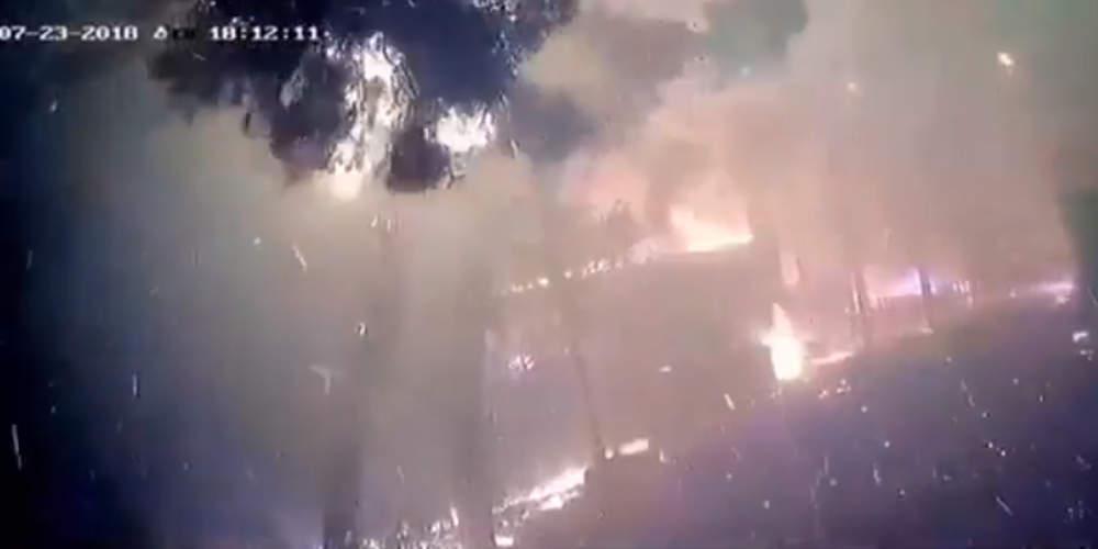 Νέο σοκαριστικό βίντεο-ντοκουμέντο από την πυρκαγιά στο Μάτι: Τα σάρωσε όλα μέσα σε λίγα λεπτά