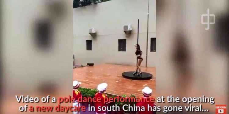 Απίστευτο: Νηπιαγωγείο στην Κίνα υποδέχθηκε τους μαθητές με… pole dancers! [βίντεο]