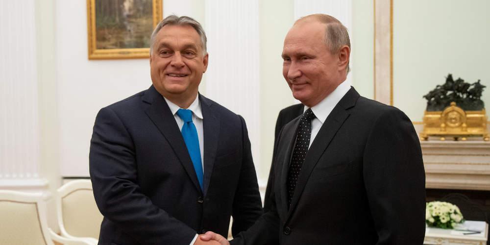 Συνάντηση Πούτιν-Όρμπαν: Η Ρωσία θα κατασκευάσει δύο πυρηνικούς αντιδραστήρες στην Ουγγαρία