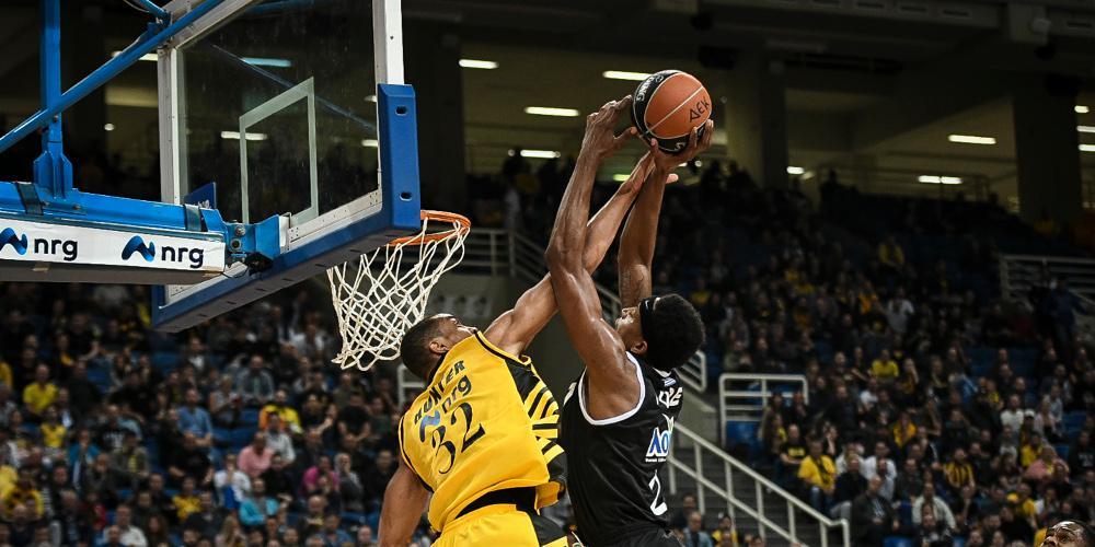 «Κιτρινόμαυρος» θρίαμβος στο ντέρμπι «Δικεφάλων» για την Basket League