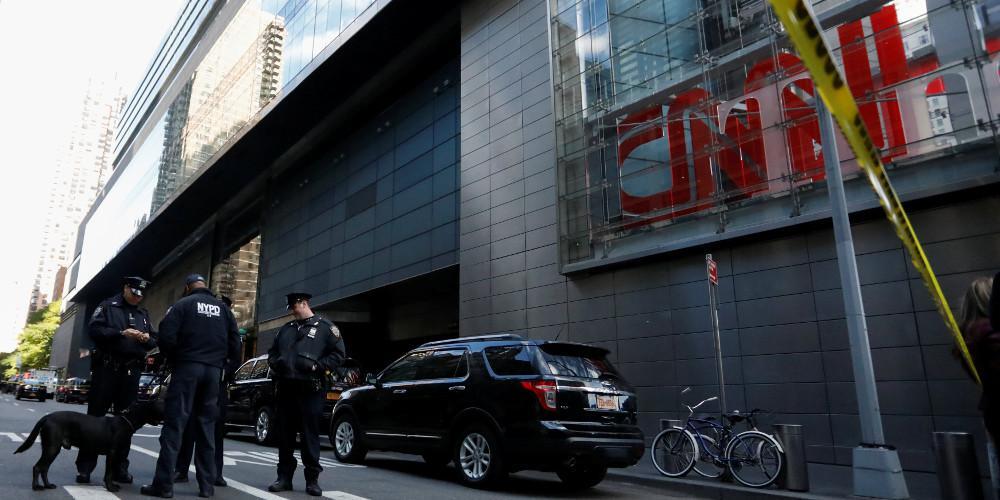 Εκκενώθηκαν για μερικές ώρες τα γραφεία του CNN μετά από τηλεφώνημα για βόμβα