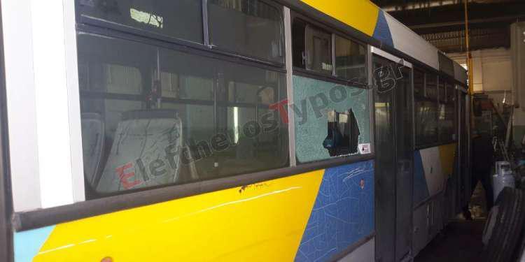 Αποκλειστικές εικόνες από την επίθεση σε λεωφορείο χθες βράδυ στη Συγγρού