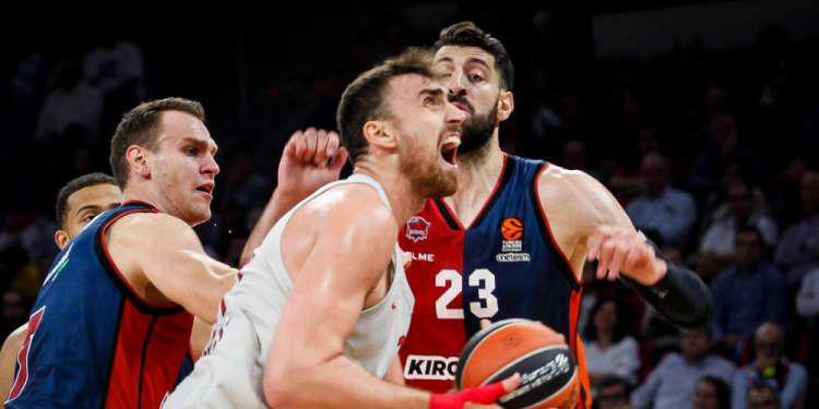 Euroleague: Μεγάλο «διπλό» ο Ολυμπιακός επί της Μπασκόνια με 85-80