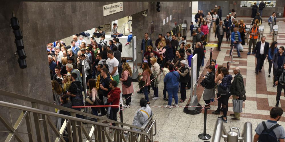 Εργαζόμενοι Μετρό: Δεν μας έχουν δοθεί οδηγίες για τον κορωνοϊό