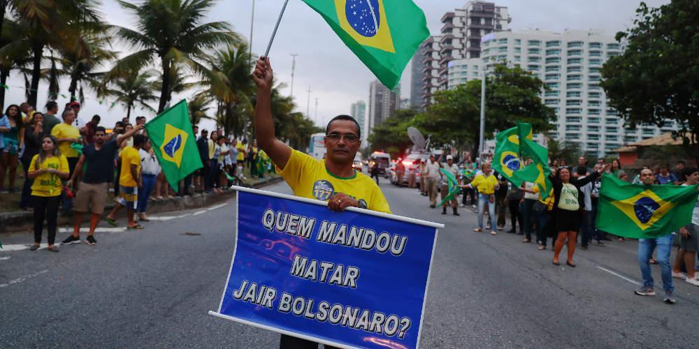 Εκλογές στη Βραζιλία: Άνετα στο δεύτερο γύρο ο ακροδεξιός Μπολσονάρου