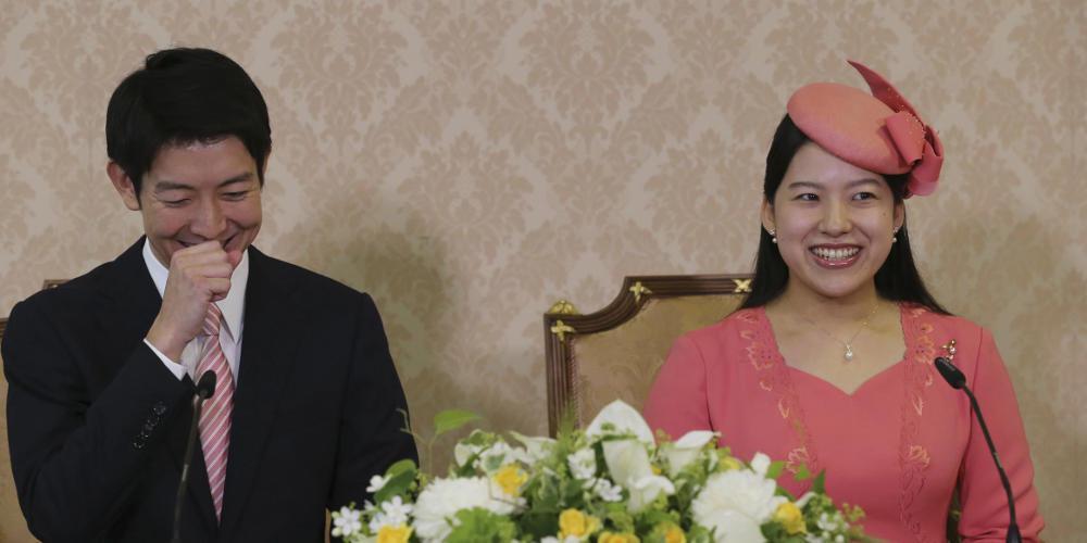 Η πριγκίπισσα Αγιάκο της Ιαπωνίας παντρεύτηκε τον κοινό θνητό Κέι Μορίγια