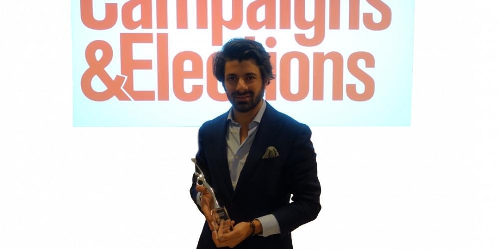 Ο Γεράσιμος Ζαγορίτης στην ελίτ των νέων campaigners κερδίζοντας το βραβείο Rising Star