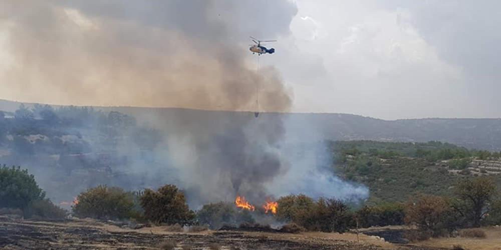 Συναγερμός στη Λαμία: Τέσσερις πυρκαγιές σε εξέλιξη - Εναέρια μέσα στη «μάχη» της κατάσβεσης