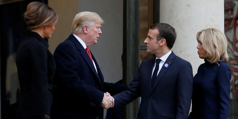 Μήνυμα Μακρόν σε Τραμπ: Μην ανακατεύεσαι στην εσωτερική πολιτική της Γαλλίας