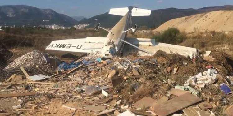 Έπεσε αεροσκάφος στην Ξάνθη - Τραυματίστηκαν και οι δύο επιβαίνοντες