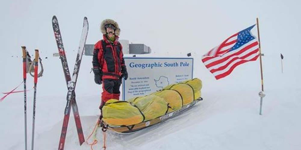 33χρονος Αμερικάνος γίνεται ο πρώτος άνθρωπος που διασχίζει αβοήθητος την Ανταρκτική[εικόνες]