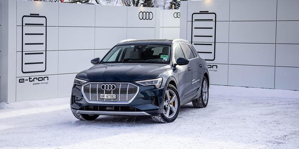 Το Audi e-tron στο Παγκόσμιο Οικονομικό Φόρουμ του Νταβός