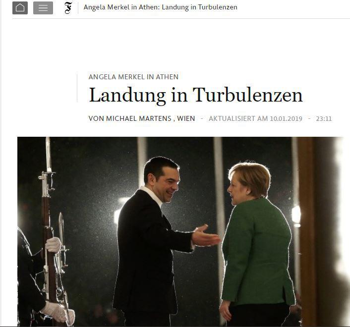 Πώς σχολιάζουν τα γερμανικά ΜΜΕ την επίσκεψη Μέρκελ μέχρι στιγμής