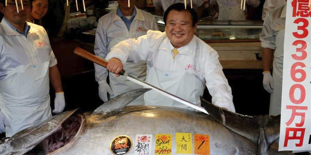 Απίστευτο: Εστιατόριο σούσι αγόρασε τόνο 278 κιλών για 2,7 εκατ. δολάρια! [βίντεο]
