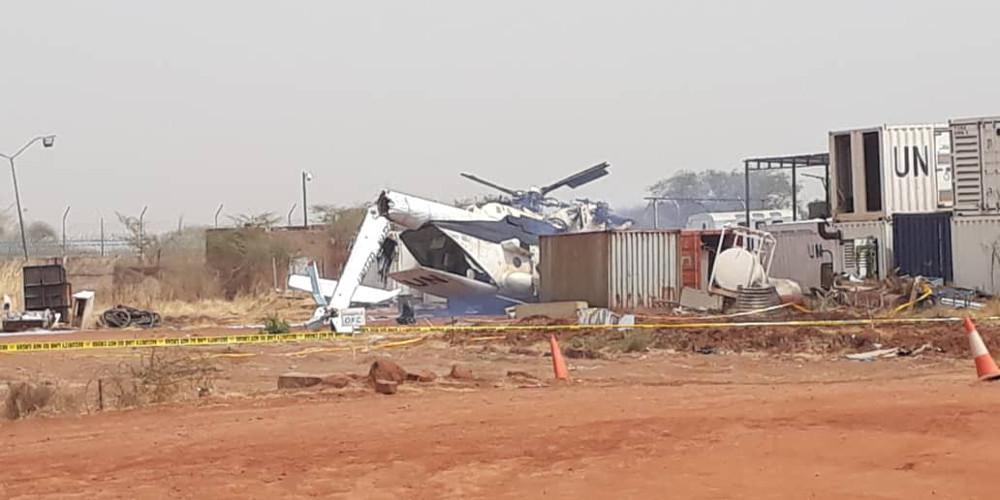 Συνετρίβη ελικόπτερο στις εγκαταστάσεις των Ηνωμένων Εθνών στο Σουδάν - Τρεις νεκροί