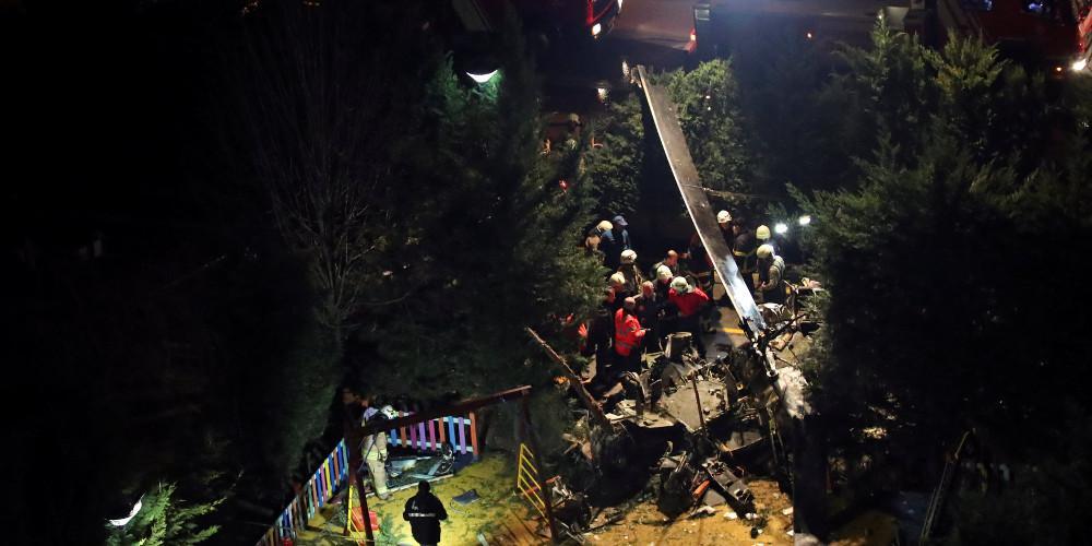 Τέσσερις στρατιώτες σκοτώθηκαν στην συντριβή ελικοπτέρου στην Κωνσταντινούπολη