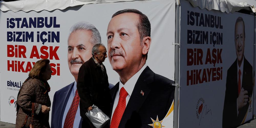Στις κάλπες 57 εκατομμύρια ψηφοφόροι, για τις τοπικές εκλογές στην Τουρκία