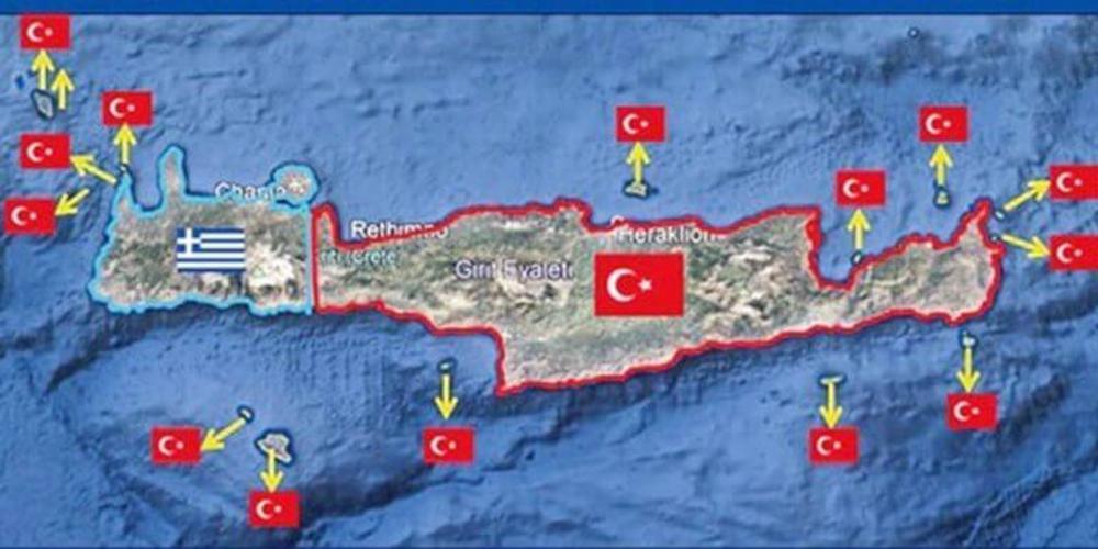 «Τα 3/4 της Κρήτης ανήκουν στην Τουρκία»: Πρόκληση από την εφημερίδα Σοζού [βίντεο]